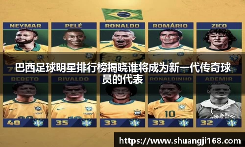 巴西足球明星排行榜揭晓谁将成为新一代传奇球员的代表